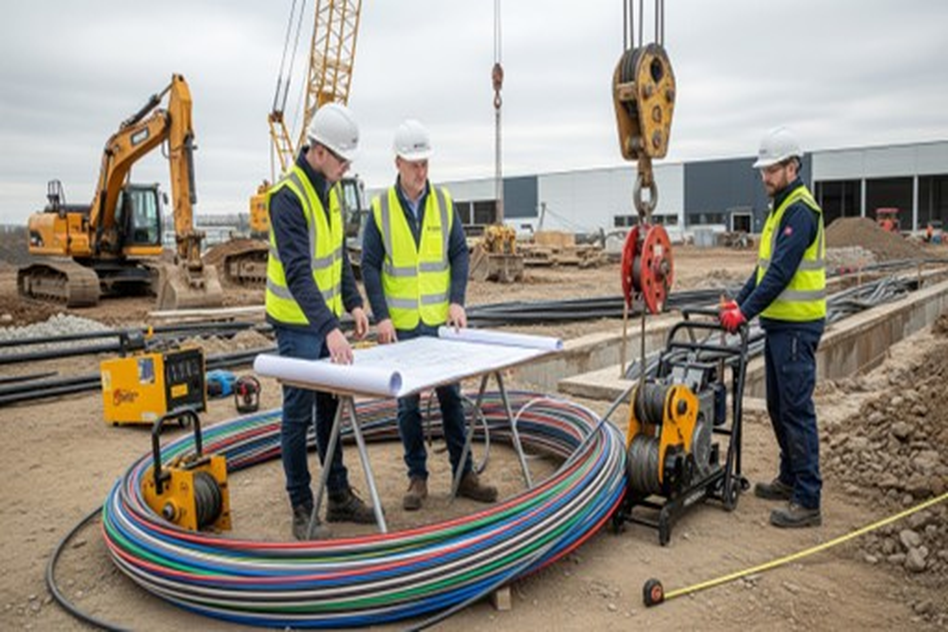 Navigating the Grid: Key Factors for Industrial Cable Pulling and Installation Projects